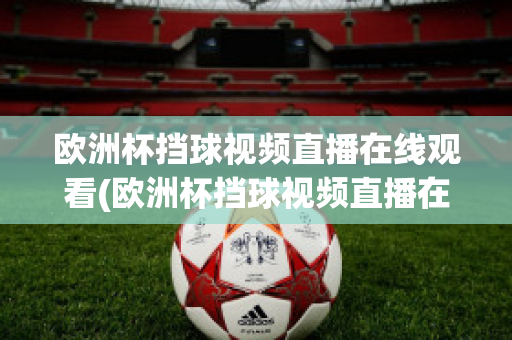 欧洲杯挡球视频直播在线观看(欧洲杯挡球视频直播在线观看网站)