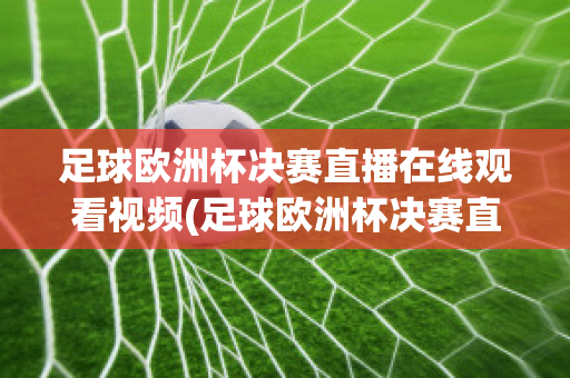 足球欧洲杯决赛直播在线观看视频(足球欧洲杯决赛直播在线观看视频回放)