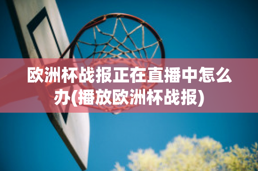 欧洲杯战报正在直播中怎么办(播放欧洲杯战报)