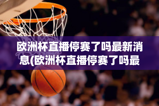 欧洲杯直播停赛了吗最新消息(欧洲杯直播停赛了吗最新消息新闻)