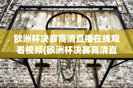 欧洲杯决赛高清直播在线观看视频(欧洲杯决赛高清直播在线观看视频回放)