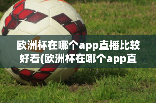 欧洲杯在哪个app直播比较好看(欧洲杯在哪个app直播比较好看一点)