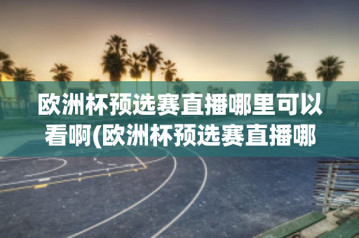 欧洲杯预选赛直播哪里可以看啊(欧洲杯预选赛直播哪里可以看啊)