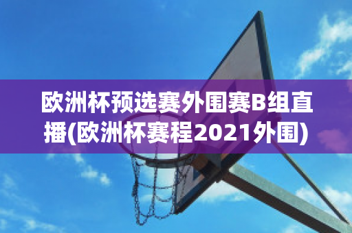 欧洲杯预选赛外围赛B组直播(欧洲杯赛程2021外围)