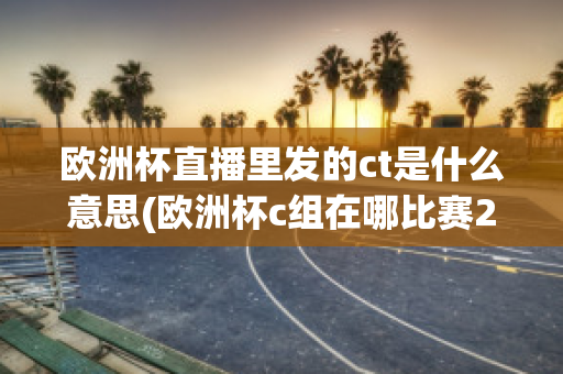 欧洲杯直播里发的ct是什么意思(欧洲杯c组在哪比赛2021)