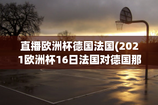 直播欧洲杯德国法国(2021欧洲杯16日法国对德国那个平台直播)