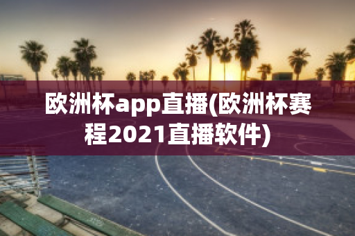 欧洲杯app直播(欧洲杯赛程2021直播软件)