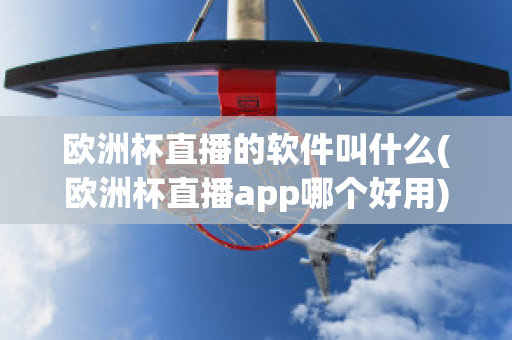 欧洲杯直播的软件叫什么(欧洲杯直播app哪个好用)